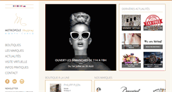 Desktop Screenshot of metropoleshoppingcenter.com