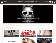 Tablet Screenshot of metropoleshoppingcenter.com